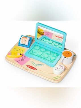 NIB - Melissa & Doug Wooden Pretend Work and Play Set - Turquoise & Mint